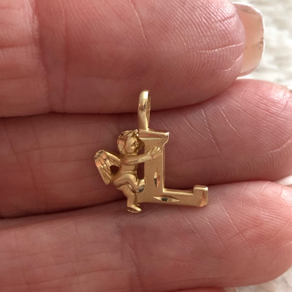 14K gold charm